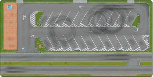 Drift Culture Keyboard parking Matt 23x11