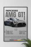 Drift Culture Mercedes wall poster