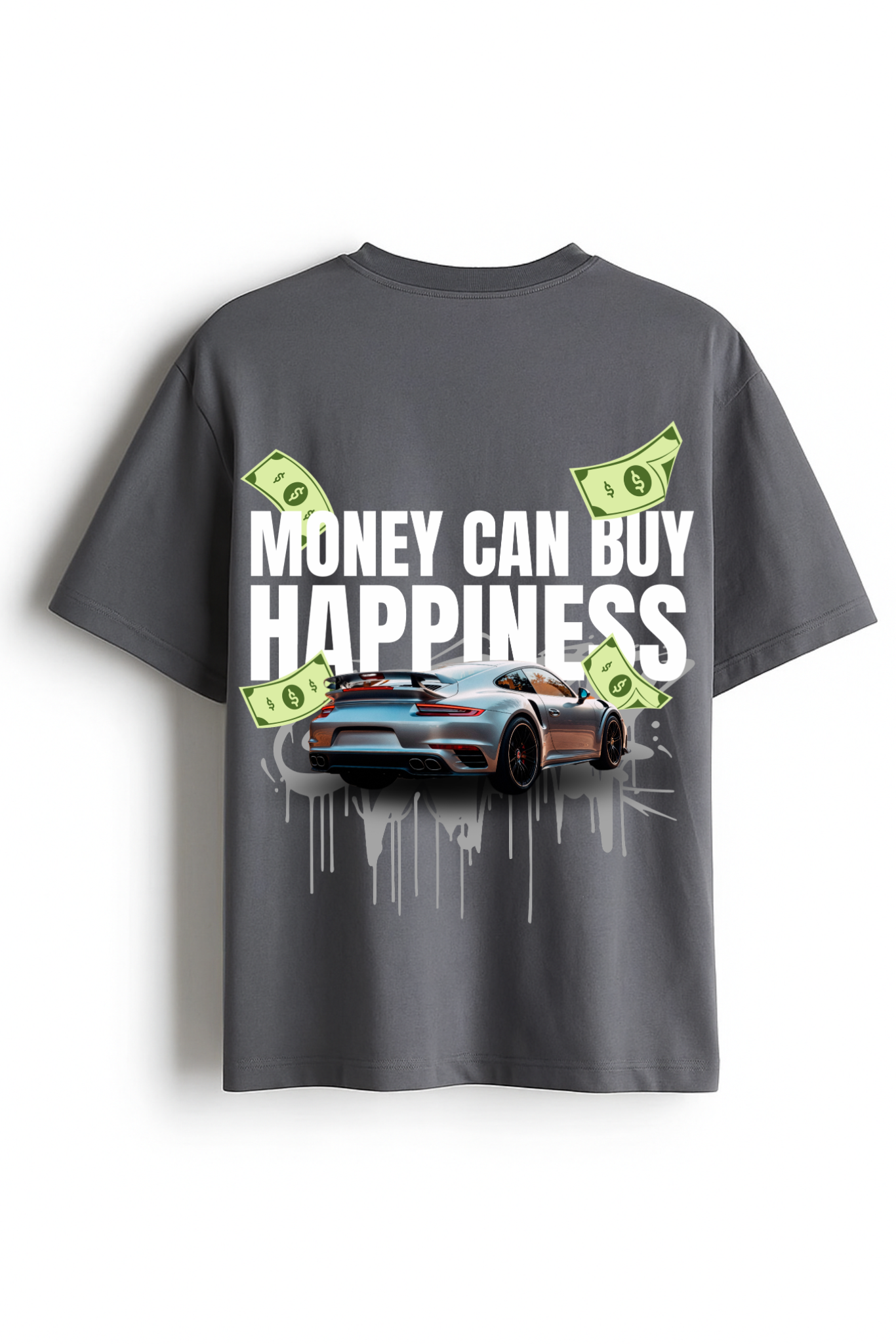 Drift culture Money can buy happiness Edition oversize tshirt