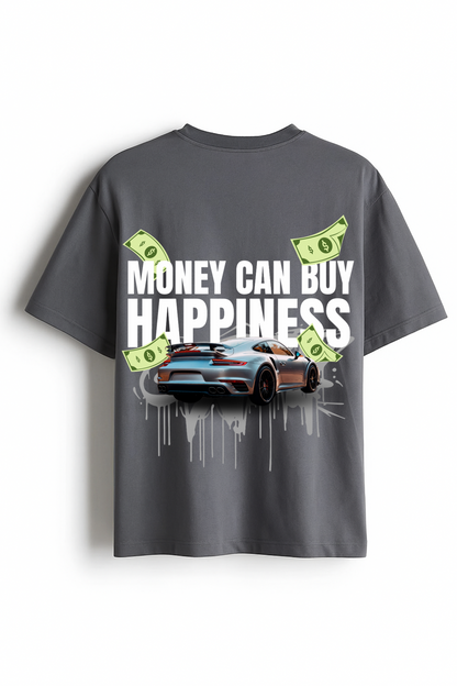 Drift culture Money can buy happiness Edition oversize tshirt
