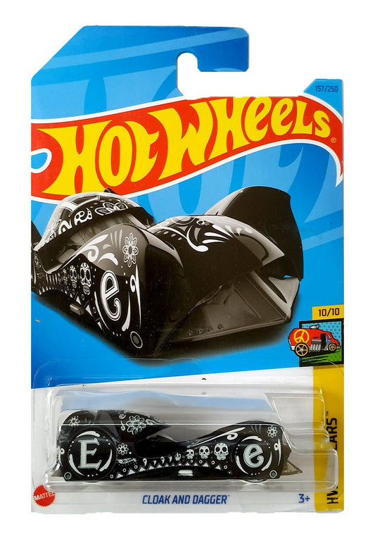 INDIAN CARD Hot Wheels Cloak & Dagger - Black - 2023 Card