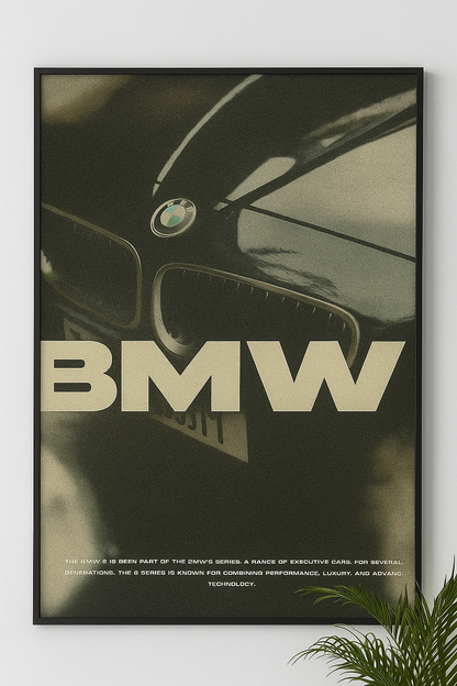 Drift Culture BMW wall poster