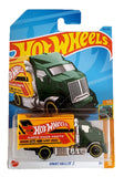 INDIAN CARD Hot Wheels Hiway Hauler 2 - Green / Yellow - 2023 Card