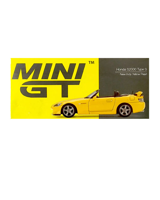 EXCLUSIVES MINI GT Honda S2000 Type S - Yellow