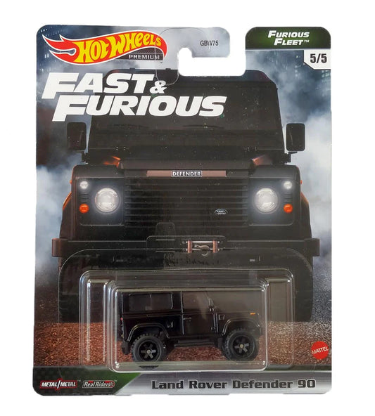 EXCLUSIVES HotWheels Furious Fleet Land Rover Defender 90