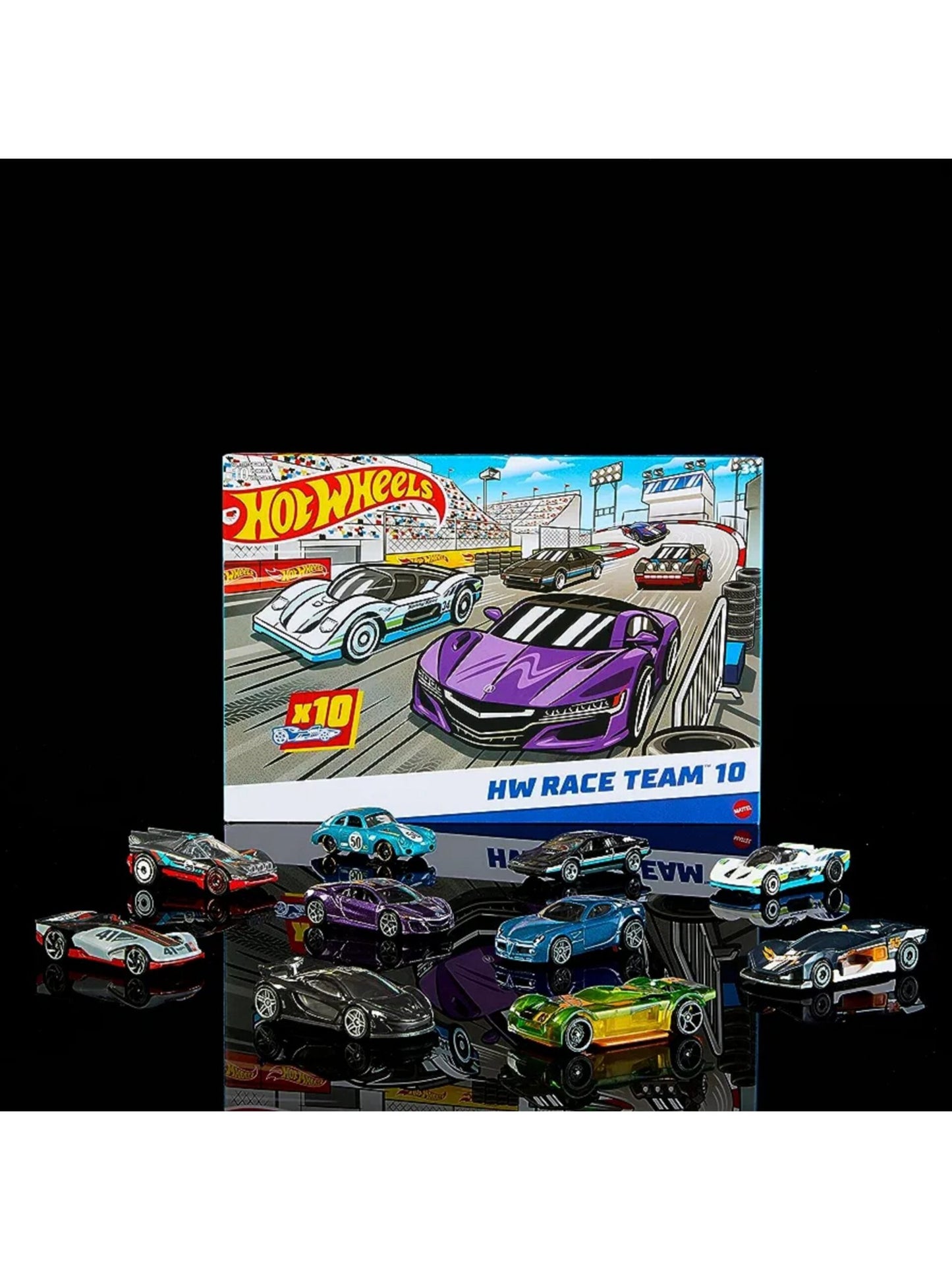 Hot wheels race team 10 Set of 10 pack