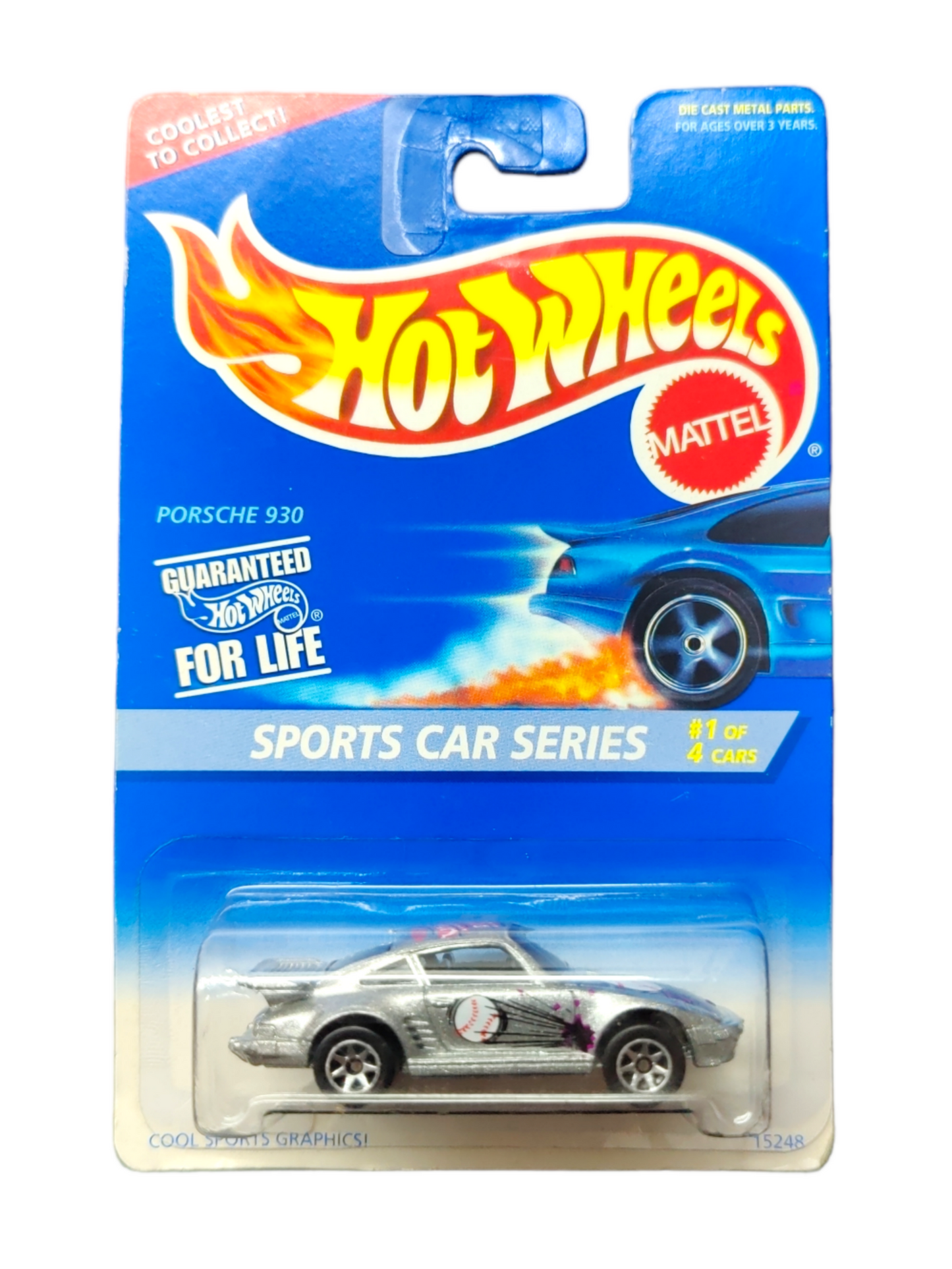 Hot wheels Sports Car Series Porsche 930 serious 1 of 4 Cars