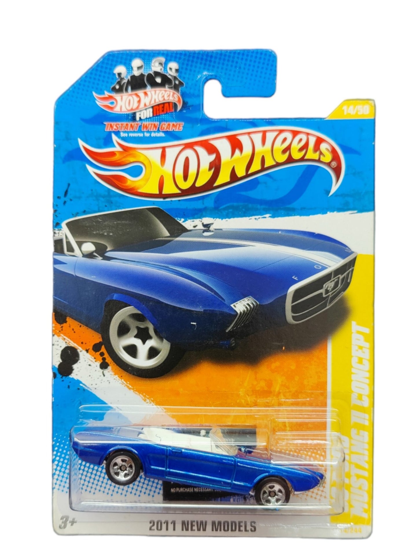 Hot Wheels 63 Ford Mustang 2 Concept 2011 New Model
