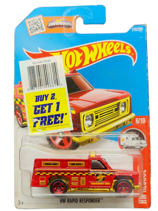 EXCLUSIVE Hot Wheels HW Rapid Responder