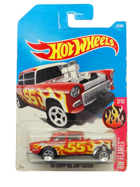 PRE-OWNED Hot Wheels 55 Chevy Bel Air Gasser