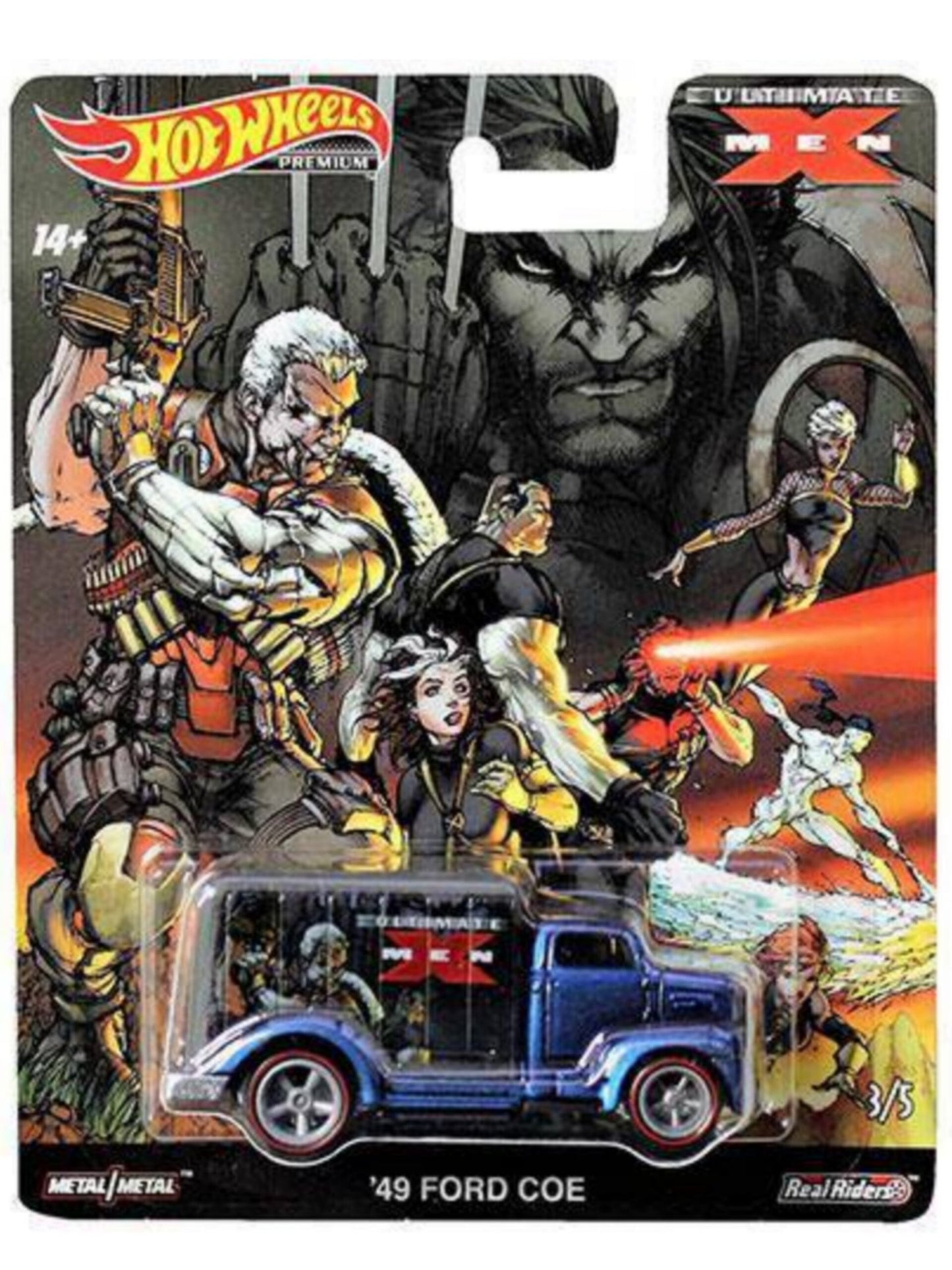 Hot Wheels 49 Ford COE (blister Damage) car mint