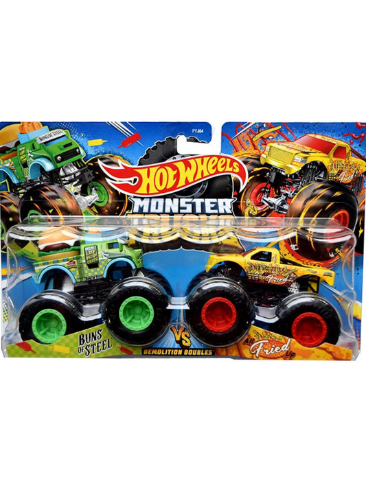 Hotwheels Monster Truck Buns OF Steel & All Fried UP