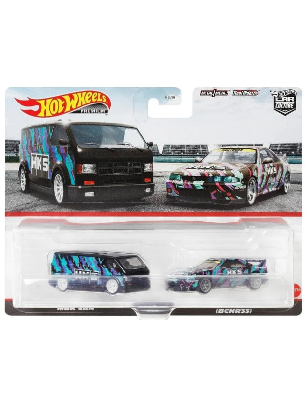 Buy Hotwheels 2-Pack MBK Van & Nissan Skyline GT-R