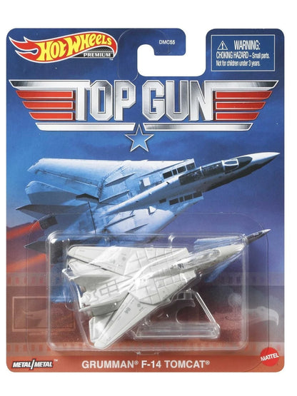 Hotwheels Top Gun Grumman F-14 Tomcat imported premium 2:64 scale