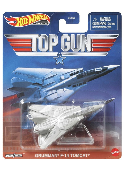 Hotwheels Top Gun Grumman F-14 Tomcat imported premium 2:64 scale
