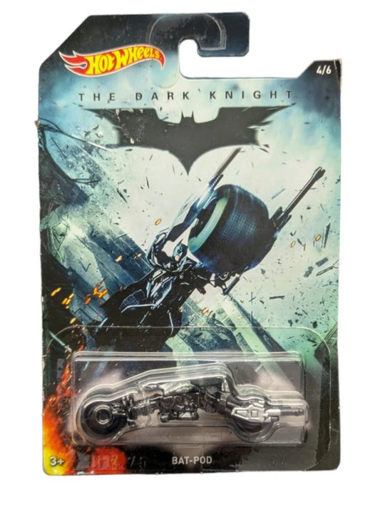 Hotwheels The Dark Knight Bat-Pod Batman Imported Mainline 1:64 Scale