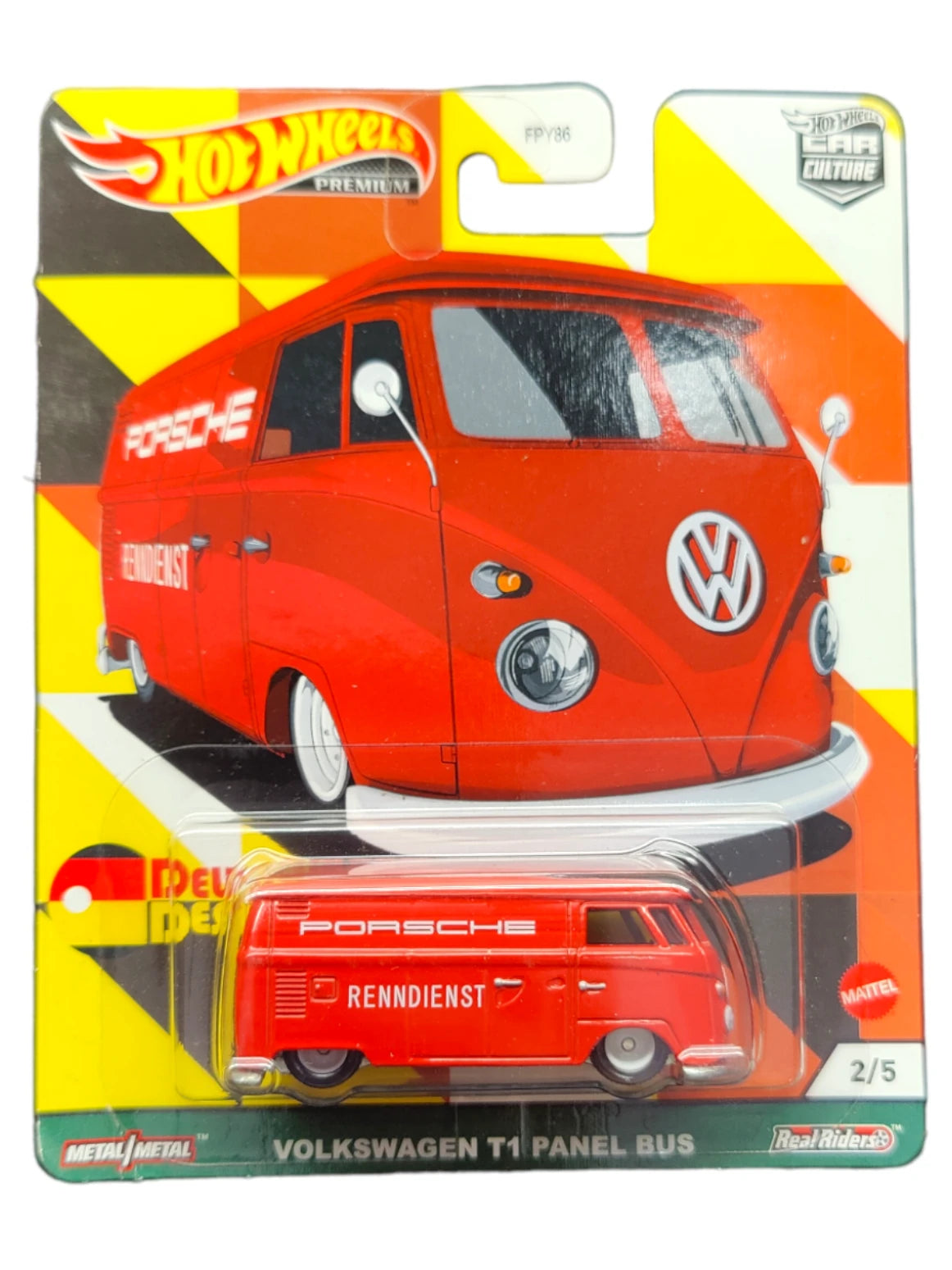 Order Hot Wheels Volkswagen T1 Panel Bus – Blister Damage
