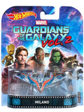 EXCLUSIVE Hotwheels Guardians of the Galaxy Vol 2 Milano Creased Card