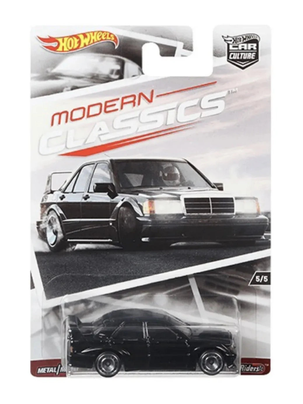 EXCLUSIVE Hotwheels Car Culture Modern Classic Mercedes Benz 190E 2.5-16 Evo II (with protector)