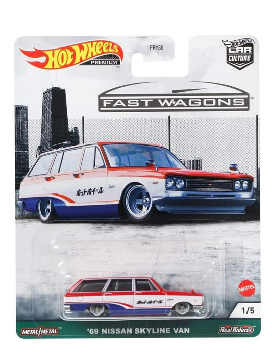 Buy Hot Wheels '69 Nissan Skyline Van – Car Culture Fast Wagons