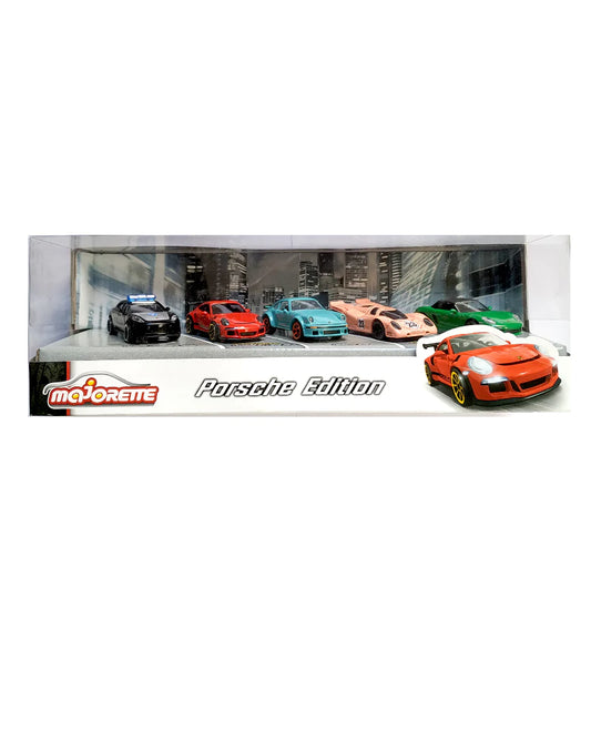 Majorette Porsche Edition Gift Pack (5 Cars)