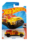 INDIAN CARD Hot Wheels Surf Duty - Yellow / Red - 2023 Card