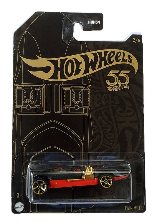Hot Wheels Pearl & Chrome Series Twin Mill - Red / Black