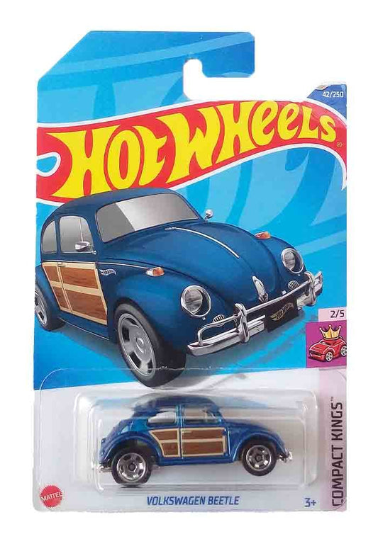 EXCLUSIVES Hot Wheels Volkswagen Beetle - Blue / Brown