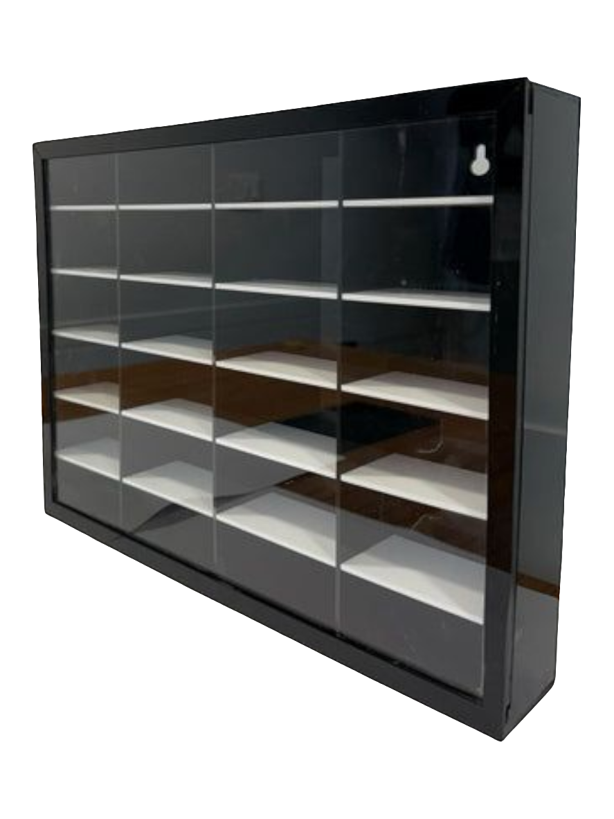 Acrylic Case For Storage holds 24 Cars (Cars not Included)