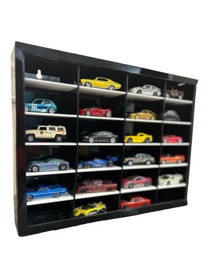 Acrylic Case For Storage holds 24 Cars (Cars not Included)