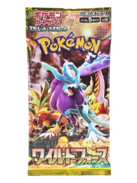Pokemon Wild Force Booster Pack (Japanese)