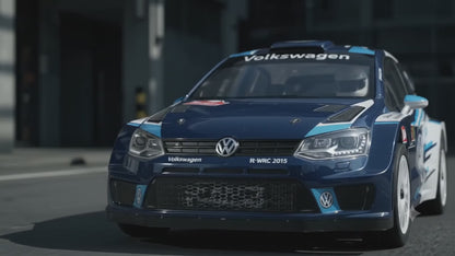 HYPER GO 2.4G 4WD Sport Rally Drift RC Car Brushless High Speed Volkswagen Polo R WRC 2015 Remote Control Car Imported 1:10 Scale Long control range (120m) Up to 70 km.