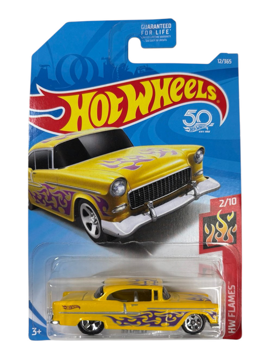 HotWheels 55 Chevy Imported Mainline 1:64 Scale