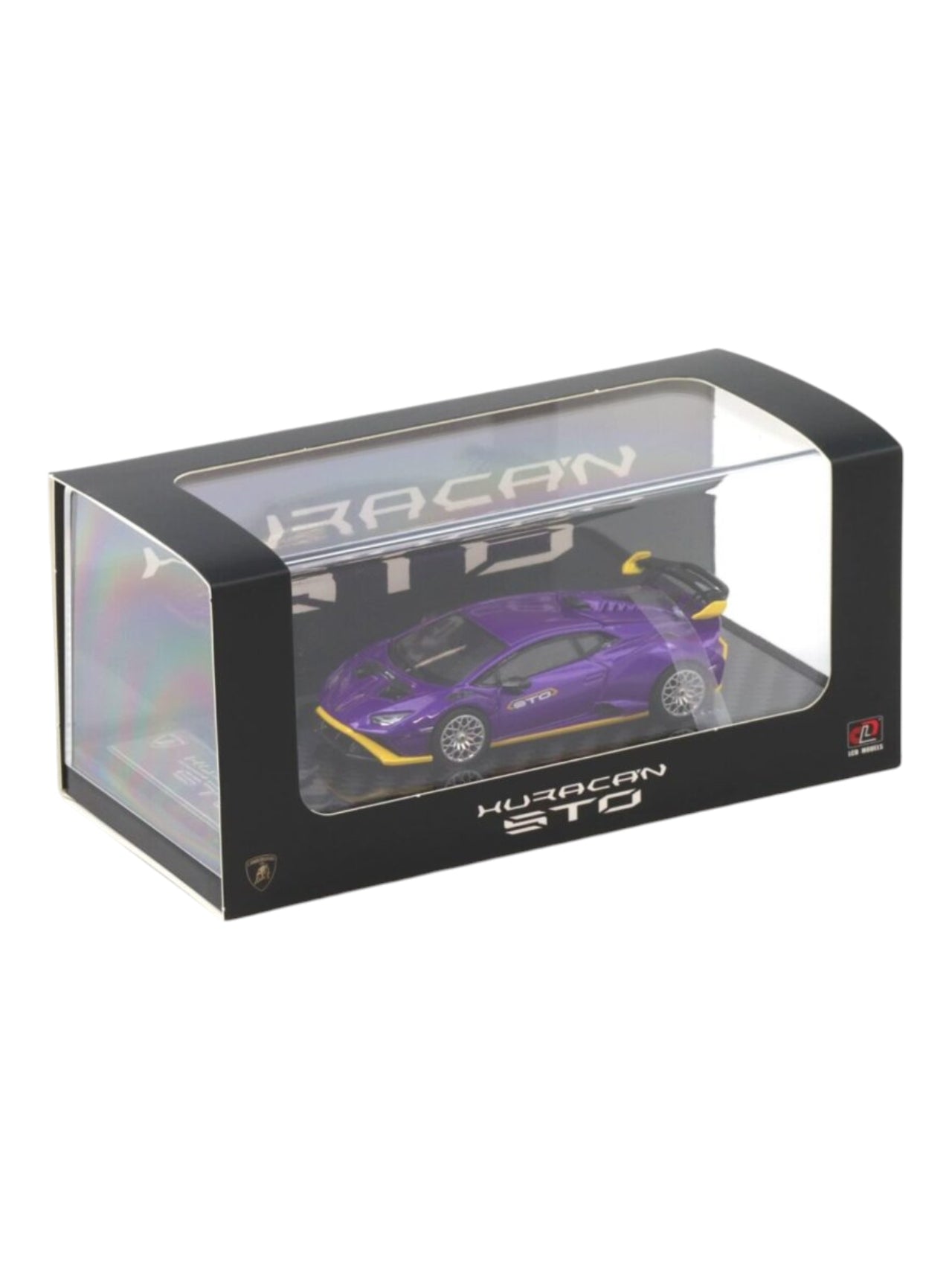 LCD Model Huracan Sto Lamborghini Imported 1:64 Scale LCD64043-PU(Purple)