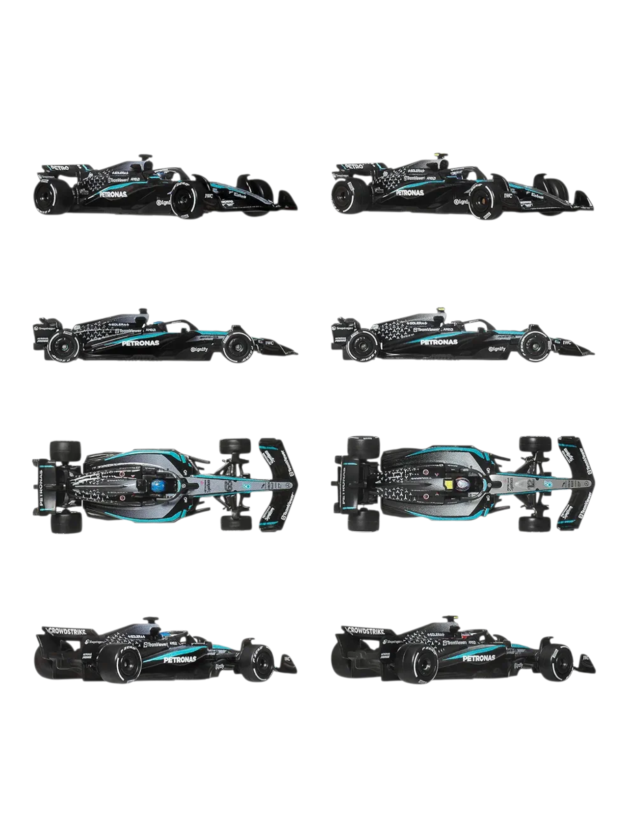 Pre Order Hot Wheels JMM89-986A Premium Race 2-Pack Assortment, Vehicle Toys, Set of 4, 1:64 Scale ETA-July End