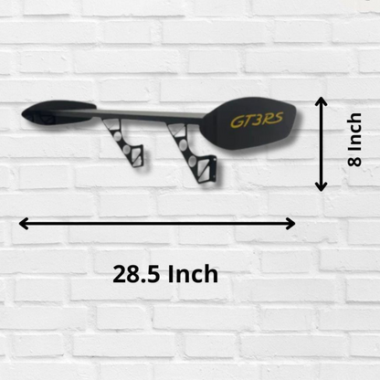 Porsche 911 GT3 RS Style Spoiler Shelf for storage