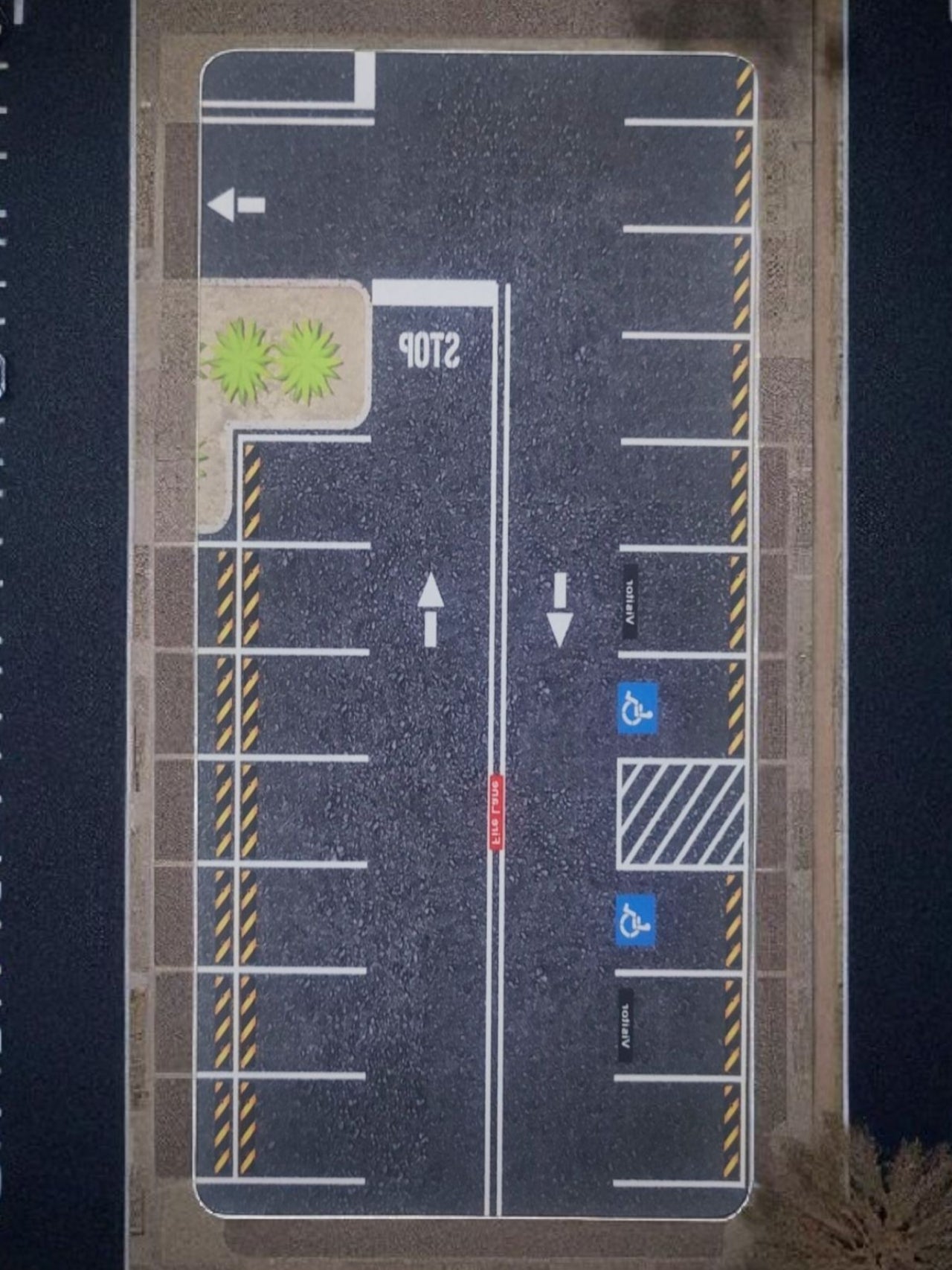 Drift Culture Keyboard Parking Mat