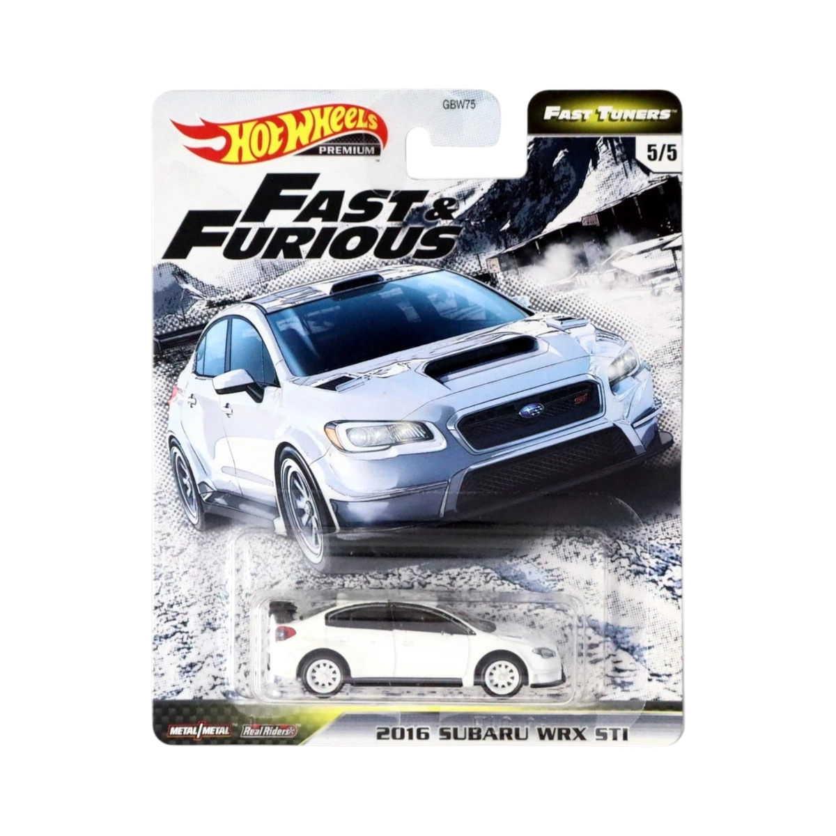 Hot wheels premium fast & Furious fast Tuners 2016 subaru wrx STI scale 1:64