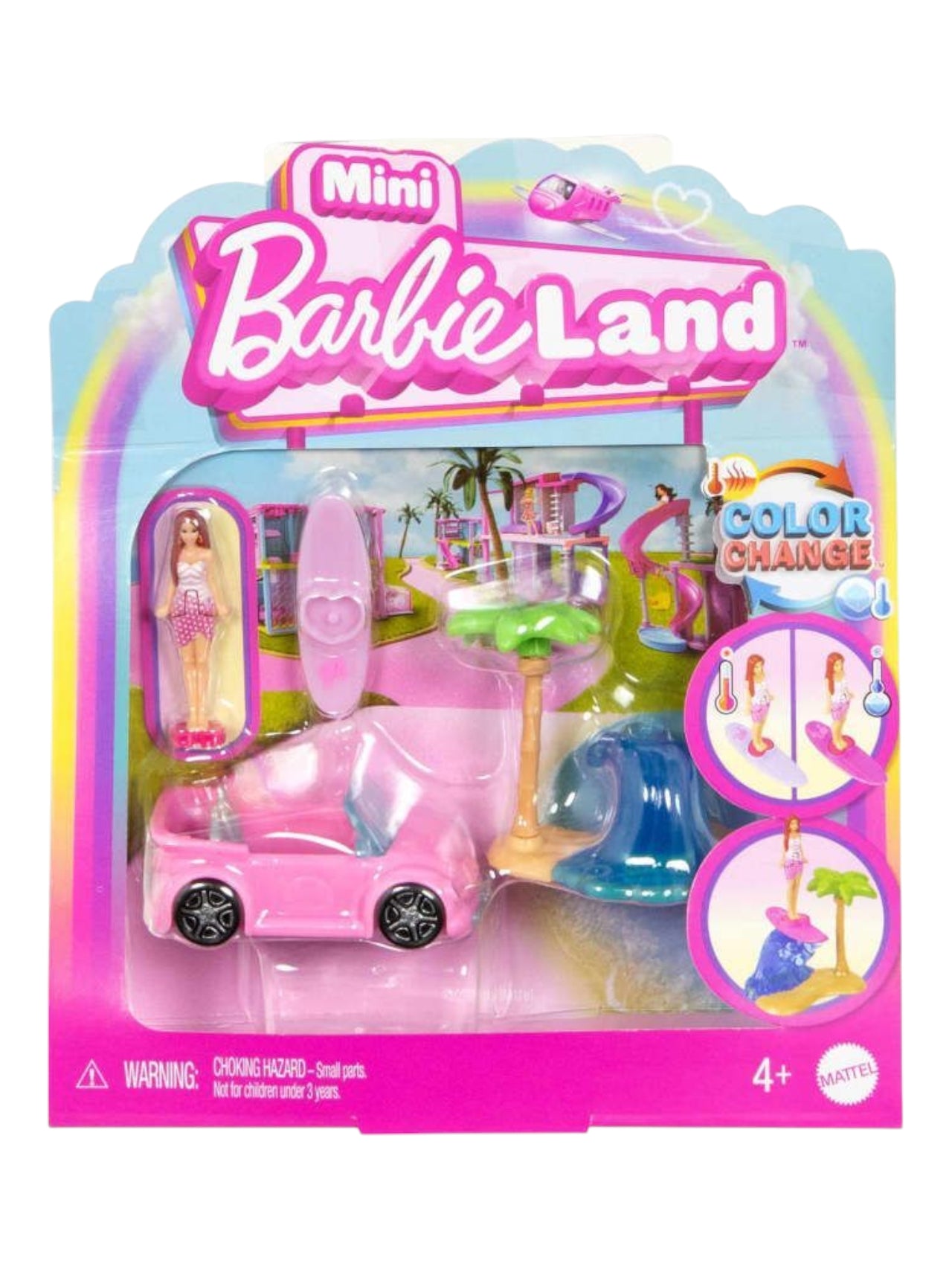 Mattel mini barbie land car (without car)