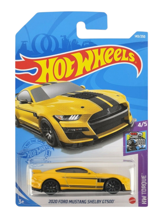 HotWheels 2020 Ford  Mustang  Shelby GT500 Imported Mainline 1:64 Scale GRY02-M7C5