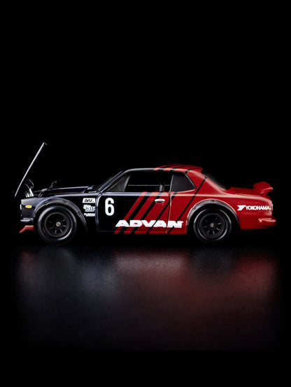 HotWheels 1972 Skyline H/T 2000GT-R RLC 1:64 Scale (With Protector)