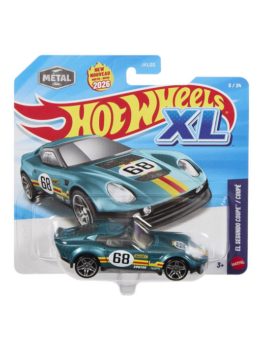 HotWheels XL 2026 EL Segundo Coupe Imported Premium 1:64 Scale
