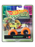 HotWheels monster trucks glow in the dark bone shaker 1:64 Scale JFX08