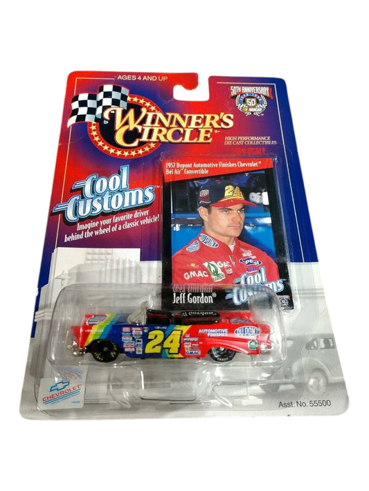 Winner's circle  jeff Gordon cool customs ages 4 and up 1/64 Scale