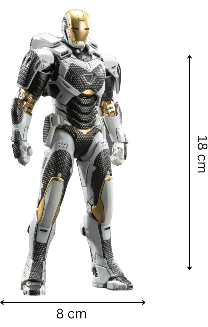 ZD TOYS "Marvel Studios Iron Man 3 XXXIX Collectible Action Figure – 1:10 Scale Premium Model