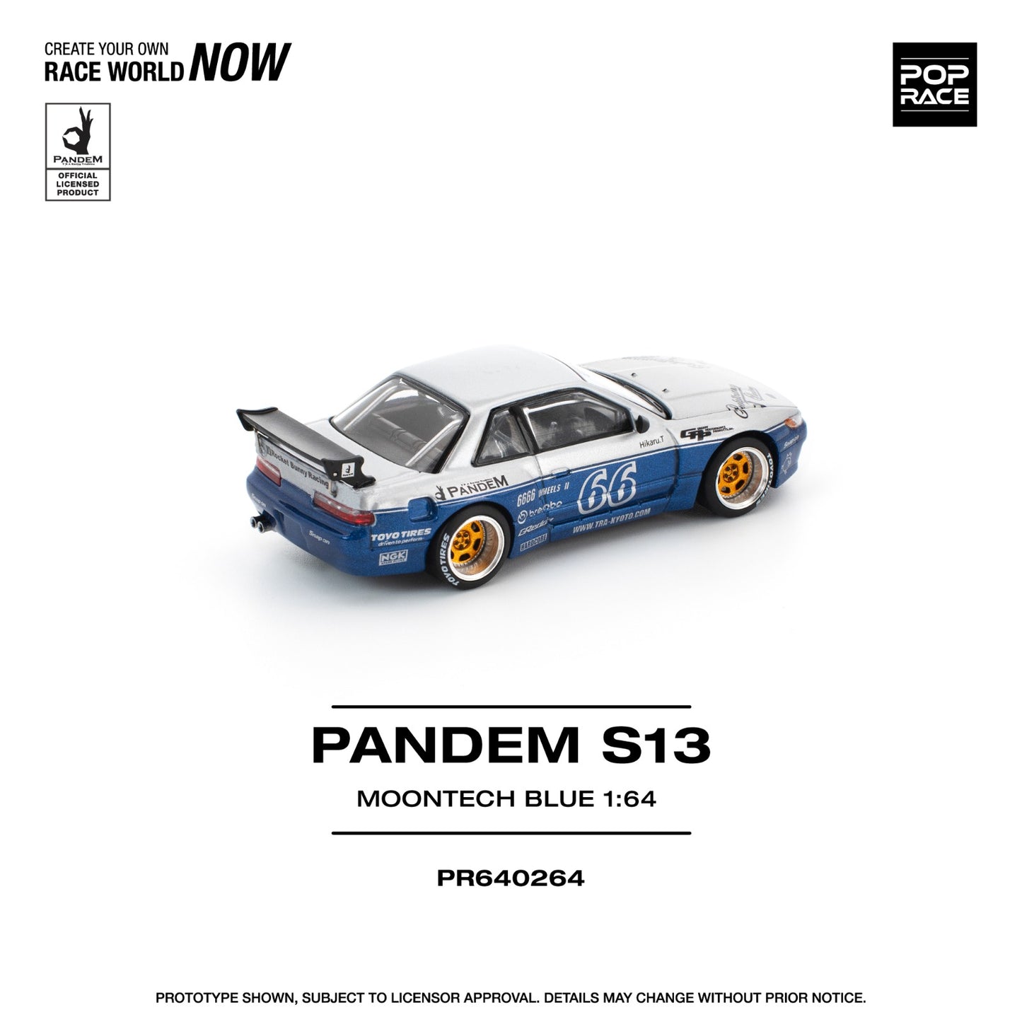 Pop race pr64-264 pandem s13 1:64 Scale