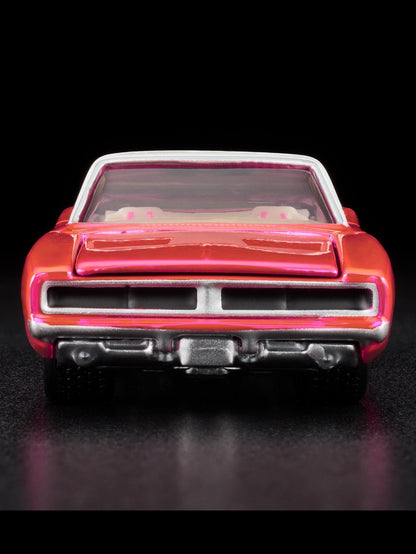 HotWheels Club Exclusive 1969 Dodge Charger R/T RLC 1:64 Scale (With Protector)
