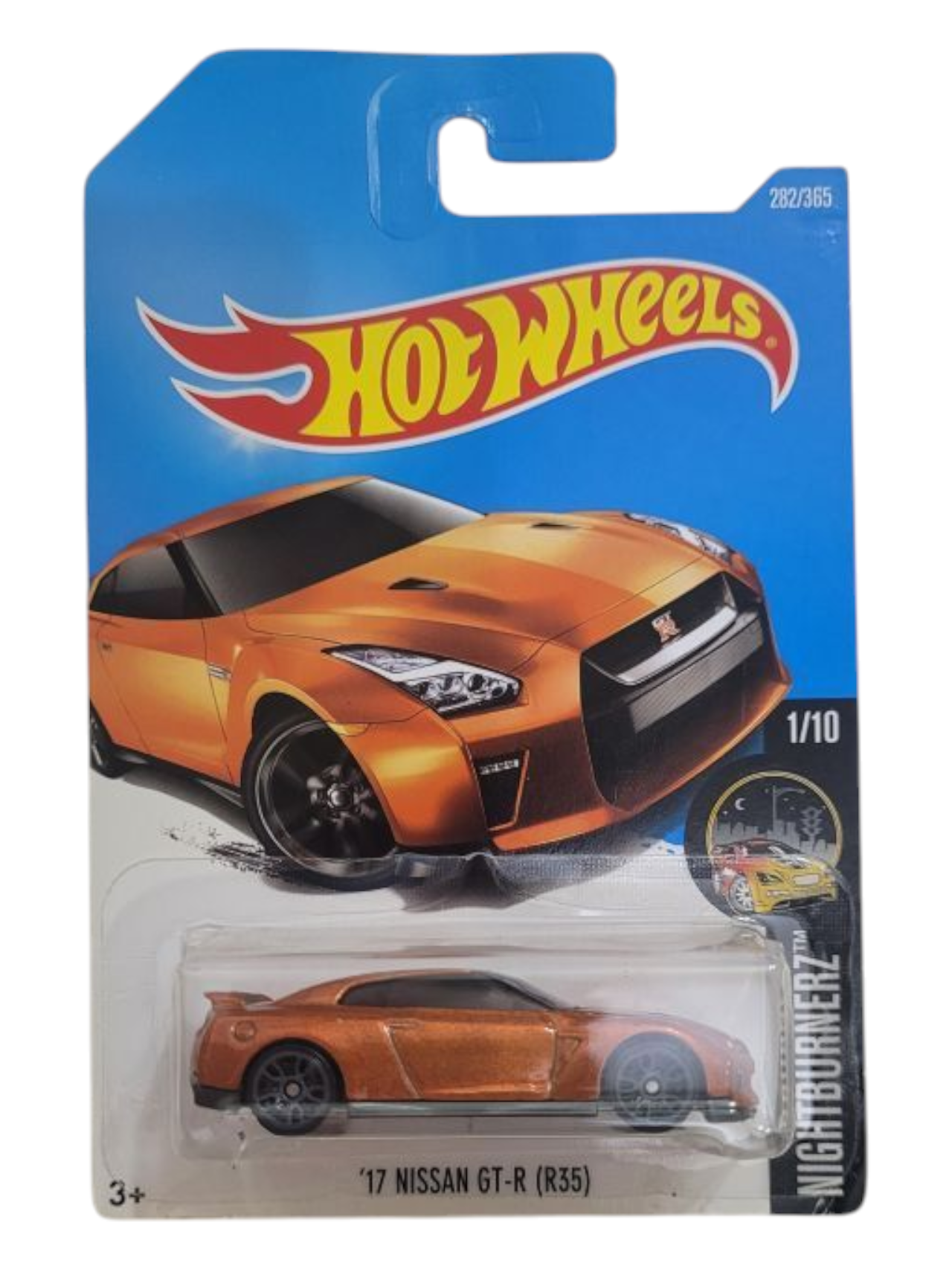 HotWheels 17 Nissan GT-R (R35) Imported Mainline 1:64 Scale