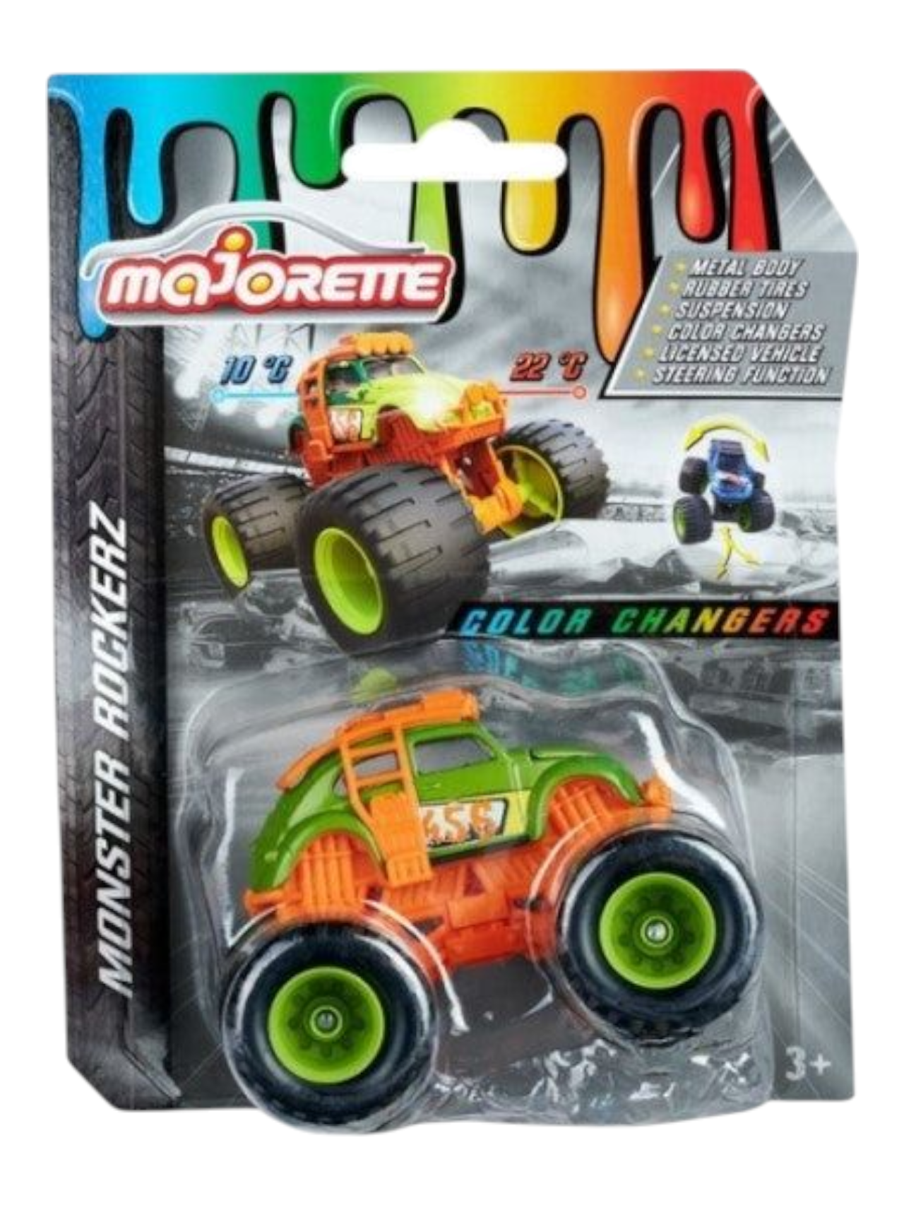 Majorette Monster Rockerz Color Changers Edition