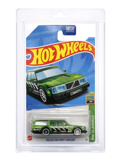 HotWheels 'VOLVO 240 DRIFT WAGON' Imported Mainline 1:64 Scale Super Treasure Hunt (With protector)